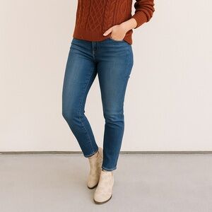 TOMS Beige Animal Print Suede Wedge Booties | Size 6